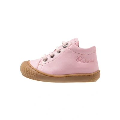 Afbeelding van Naturino Cocoon Babyschoenen voor kinderen, Maat: 18, Rosa Leer