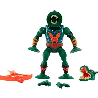 Afbeelding van Masters of the Universe Origins Leech actiefiguur met accessoires, 14 cm MOTU verzamelspeelgoed accessoires