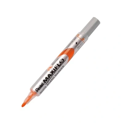 Afbeelding van Pentel Maxiflo Green Label Whiteboard marker met conische punt, oranje