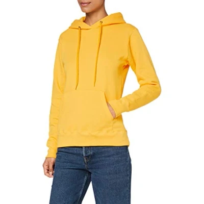 Afbeelding van Fruit of the Loom Dammes Kleding Sweatshirts en Hoodies Geel M