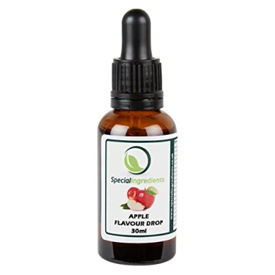 Afbeelding van Special Ingredients Apple (Apfel) Flavour Drop 30 ml (etiketten en instructies in het Duits)