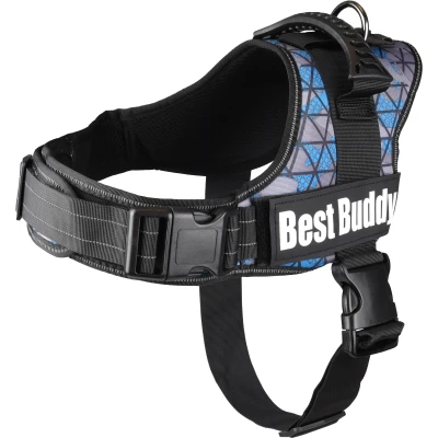 Afbeelding van Hondentuig Best Buddy Pluto Blauw Triangle XXL