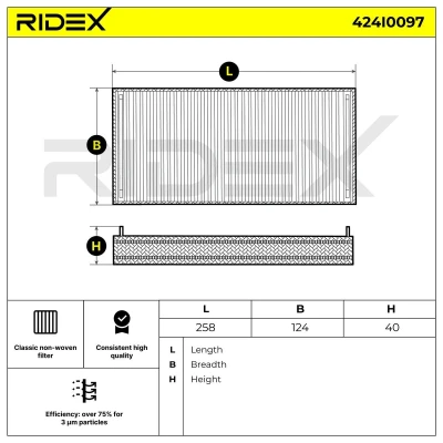Afbeelding van Mann filter Interieurfilter CU 2745 2