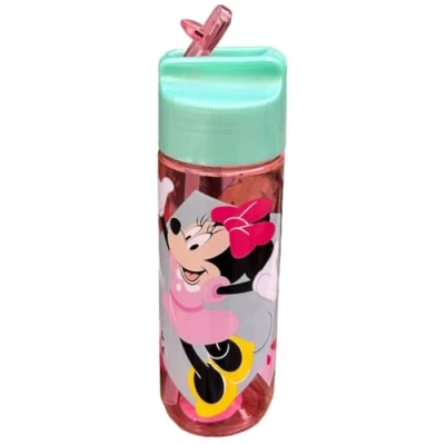 Afbeelding van CARTOON Tritan Ecozen Minnie Disney waterfles voor kinderen, 540 ml, met opvouwbare tuit