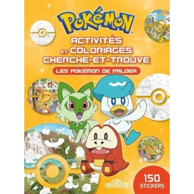 Image de Pokémon Activités et coloriages cherche trouve Une aventure à Paldea