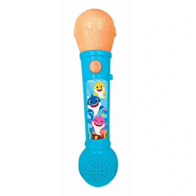 Image de BABY SHARK Microphone lumineux avec mélodies et effets sonores LEXIBOOK
