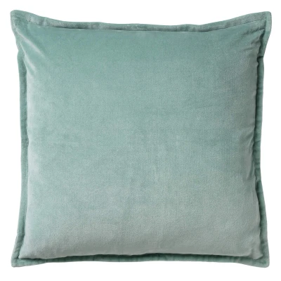 Afbeelding van Dutch Decor CAITH Sierkussen 50x50 cm 100% katoen velvet lekker zacht Jadeite lichtgroen