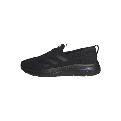 Afbeelding van adidas Cloudfoam Move Lounger Shoes Lage schoenen zonder voetbal voor heren, Core Zwart/Core Zwart/Lucid Blauw