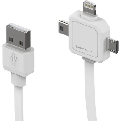 Afbeelding van Allocacoc USBcable USB C White
