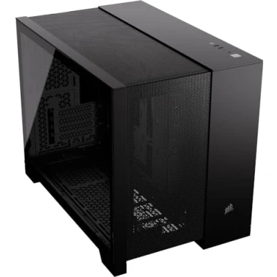 Afbeelding van Corsair 2500D AIRFLOW Midi tower PC behuizing Zwart Zijvenster