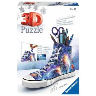 Afbeelding van Ravensburger Sneaker Astronauts / Galaxy 3D puzzel 108 stukjes
