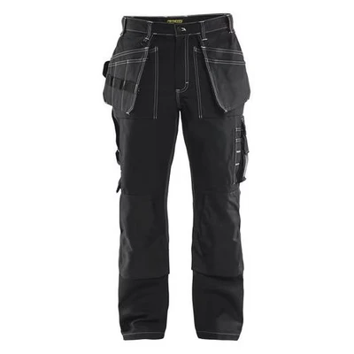 Image de Pantalon Artisan 1530 Noir Coutures visibles Blaklader