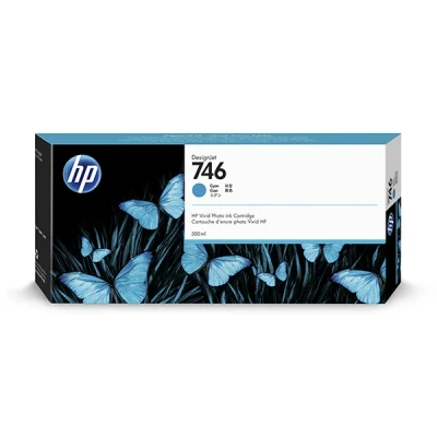 Image de HP 746 300 ml cyan original DesignJet cartouche d&#039;encre pour HD Pro MFP, Z6, Z6dr, Z9+, Z9+dr
