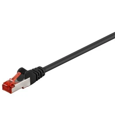Image de Cat 6 500 lc sstp pimf schwarz 5m goobay 95518