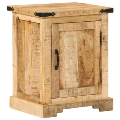 Afbeelding van Nachtkastje 40x35x50 cm massief mangohout