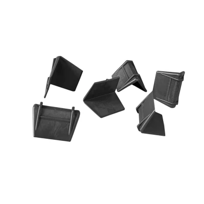 Afbeelding van Kunststof Hoekbeschermers (open) 70mm X 50mm Zwart (800 Stuks)