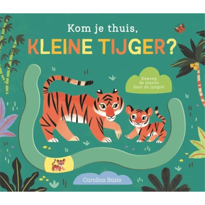 Afbeelding van Uitgeverij gottmer schuifboekje kom je thuis, kleine tijger?