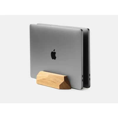 Afbeelding van Oakywood Dual Laptop Dock Oak Wood