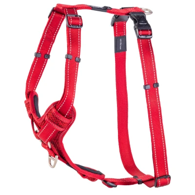 Afbeelding van Rogz Utility Control Tuig Rood Hondenharnas 60 100x2.5 cm
