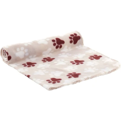 Afbeelding van FLEECE DEKEN ESMA BEIGE POOT