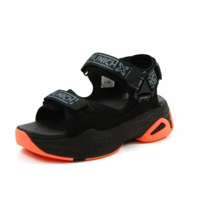 Afbeelding van Munich Areia Outdoorsandalen, Dames, Maat: 36, Black Leer/ synthetisch