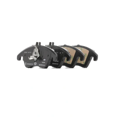 Afbeelding van HELLA 8DB 355 012 621 Remblokkenset Geschikt voor slijtage waarschuwingscontact Met remzadelschroef MERCEDES BENZ: E Class Saloon, C Saloon