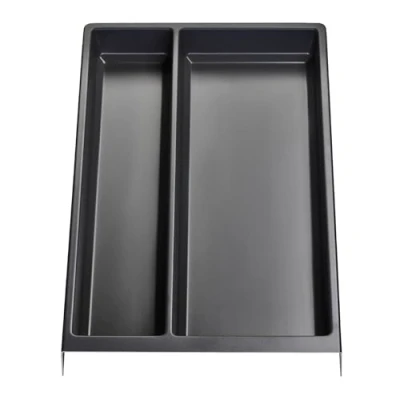 Afbeelding van Orga Box SEPARADO multifunctionele opslag, individueel, leigrijs generfd (300 x 474 51 mm) lade kastbreedte 40 cm, voor groot keukengerei