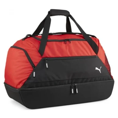 Afbeelding van Puma teamGOAL Teambag M BC (Boot Compartment) Unisex sporttas Red Black Maat OSFA