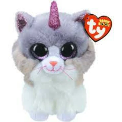Afbeelding van TY Beanie Buddy Asher Cat 24 cm