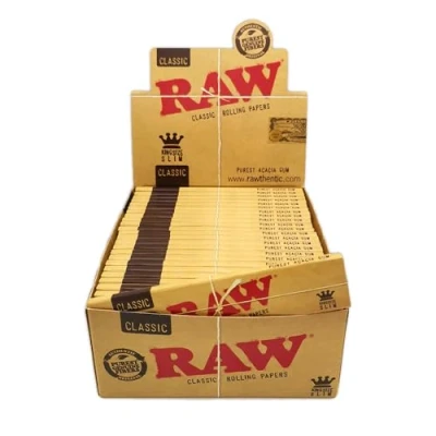 Afbeelding van Raw Elements King Size Slim Box met 50 vellen om op te rollen