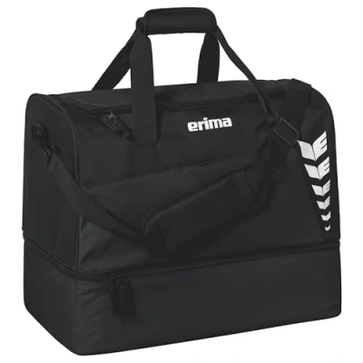 Afbeelding van Erima Six Wings Sporttas met Bodem vak Zwart Maat L