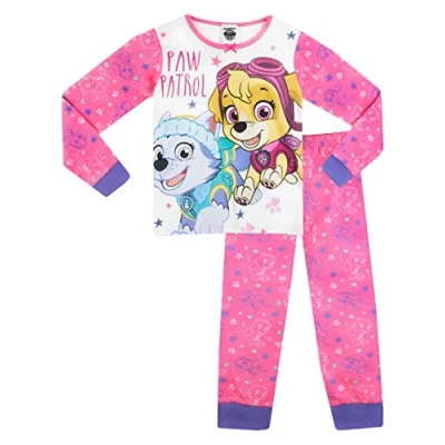 Afbeelding van Paw Patrol Skye en Everest pyjama set voor meisjes, Meerkleurig