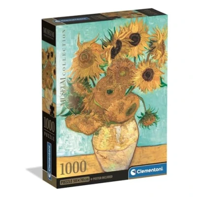 Afbeelding van PZL 1000 MUSEUM SUNFLOWERS COMPACT BOX 2025