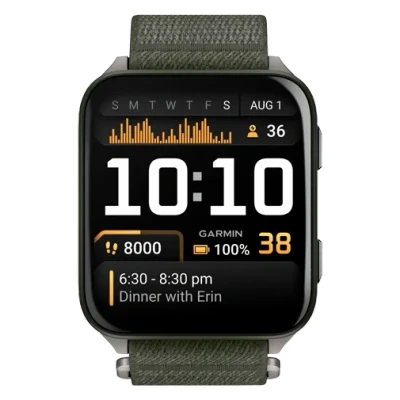 Afbeelding van Garmin Venu X1 GPS smartwatch 2 inch AMOLED scherm Moss/Groen