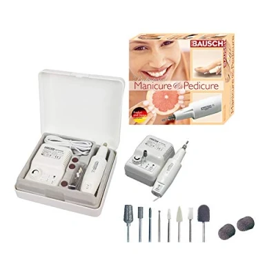 Afbeelding van Hoogwaardige manicure/pedicure apparaat voor professioneel gebruik met 10 accessoires, rechts en linkerbedieningsfuncties luchtkoeling