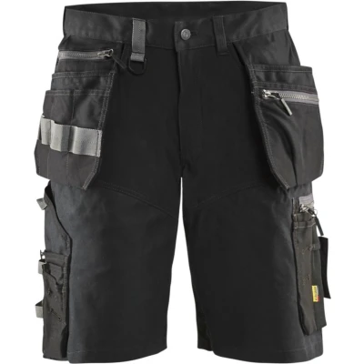 Afbeelding van Blåkläder Short Stretch Met Spijkerzakken 15981343 Zwart Maat 48