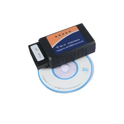 Afbeelding van Wifi ELM327 OBD2 adapter scanner speler 25K80 chip compatibel met iOS/Android