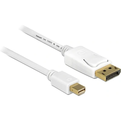 Afbeelding van Delock DisplayPort adapter (M) naar Mini 50 cm wit