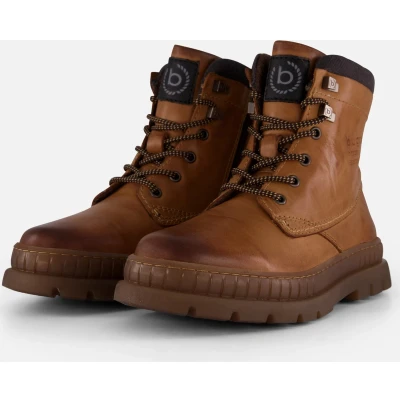 Afbeelding van Bugatti Pallario Veterschoenen cognac Leer Maat 45