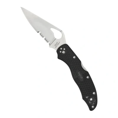 Afbeelding van Spyderco Zakmes Byrd Harrier 2 Lightweight Black 8Cr13MoV CE
