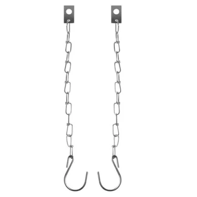 Afbeelding van Pro Plus Borgketting Metaal 240 mm Haak en Bevestigingsoog 2 stuks