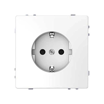 Afbeelding van Stopcontact Inbouw Randaarde Beveiliging Lotuswit Systeem Design Schneider Electric MTN2300 6035
