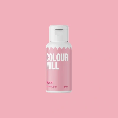 Afbeelding van Colour Mill Oil Blend Voedingskleurstof op Oliebasis Rose 20ml