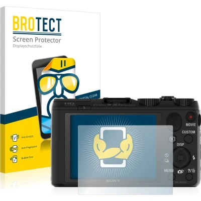 Afbeelding van BROTECT Screenprotector voor Sony Cyber Shot DSC HX50V Folie Beschermfolie transparant (2 Stuks)