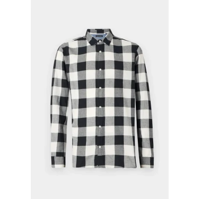 Afbeelding van Jack &amp; Jones Jegingham Overhemd, Heren, Maat: XS, Whisper white
