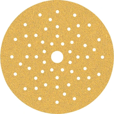 Image de BOSCH 2608901136 Feuille abrasive Expert C470 Best for Wood and Paint, diamètre 150 mm, grain 60, multiperforation (50 pcs)