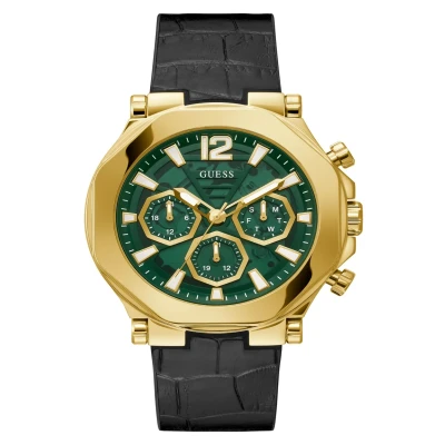 Afbeelding van GUESS heren Edge horloge GW0492G3 in de kleur Goud