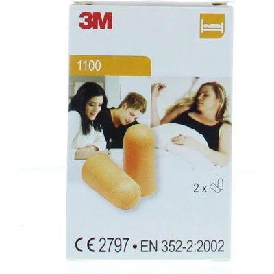 Afbeelding van 3M Oordoppen Eenmalig Gebruik 2 paar