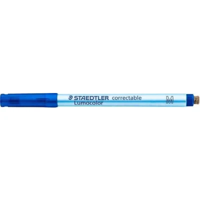 Afbeelding van STAEDTLER Lumocolor Correctable blauw M punt