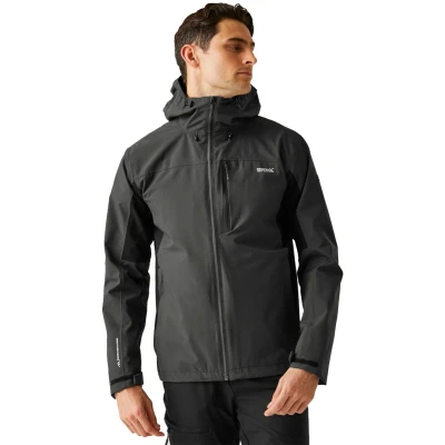 Afbeelding van Regatta Birchdale II Ash/Black Outdoorjas Heren
